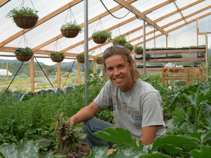 Linley in Greenhouse